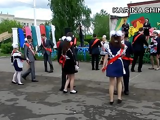Russian school dance #14 - YouTube.MP4